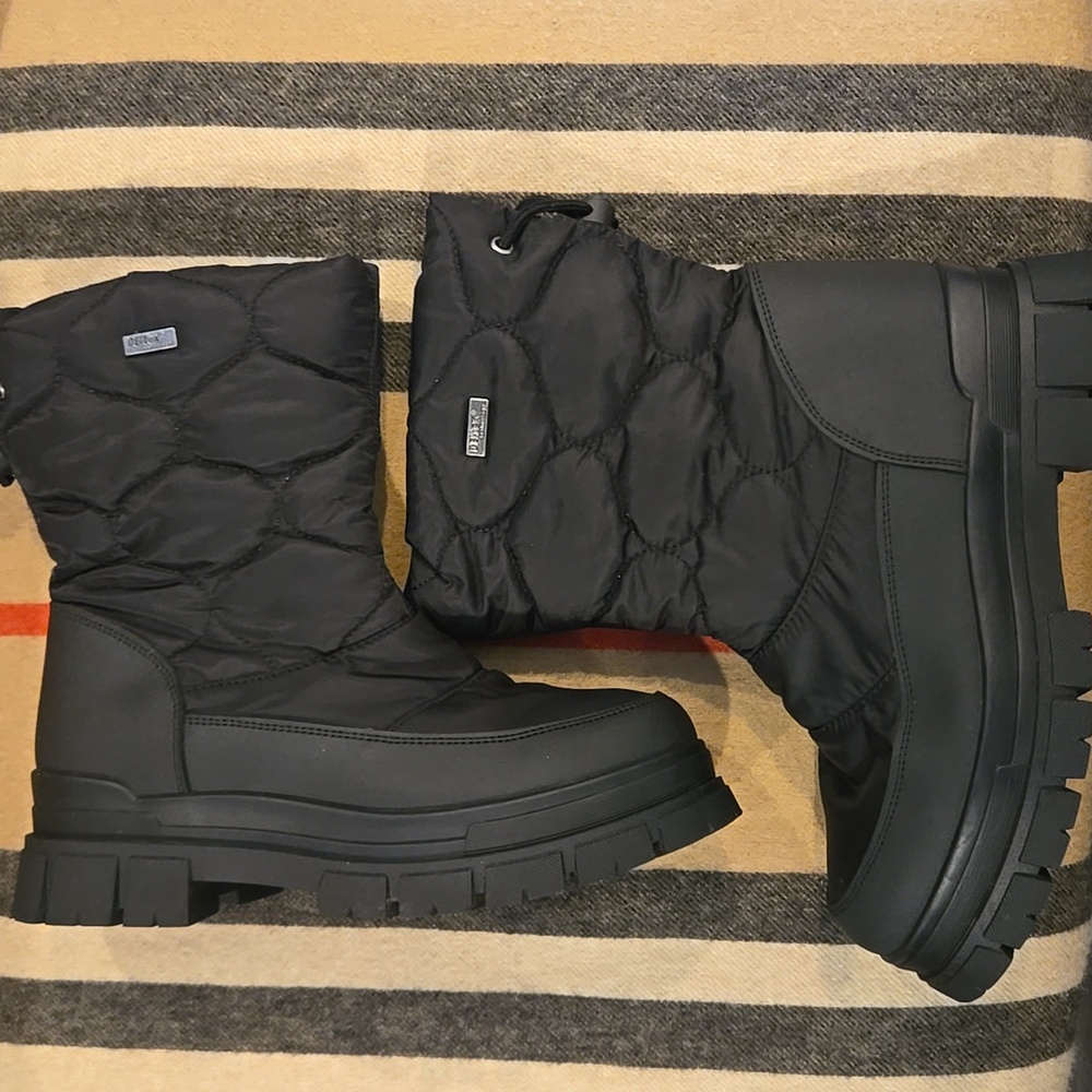 Cortina Black Deltex Technology Boots SZ 40 NWOT - Picture 7 of 8